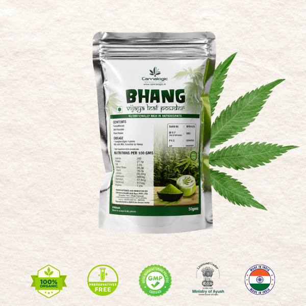 BHANG - Vijaya Leaf Powder -50g